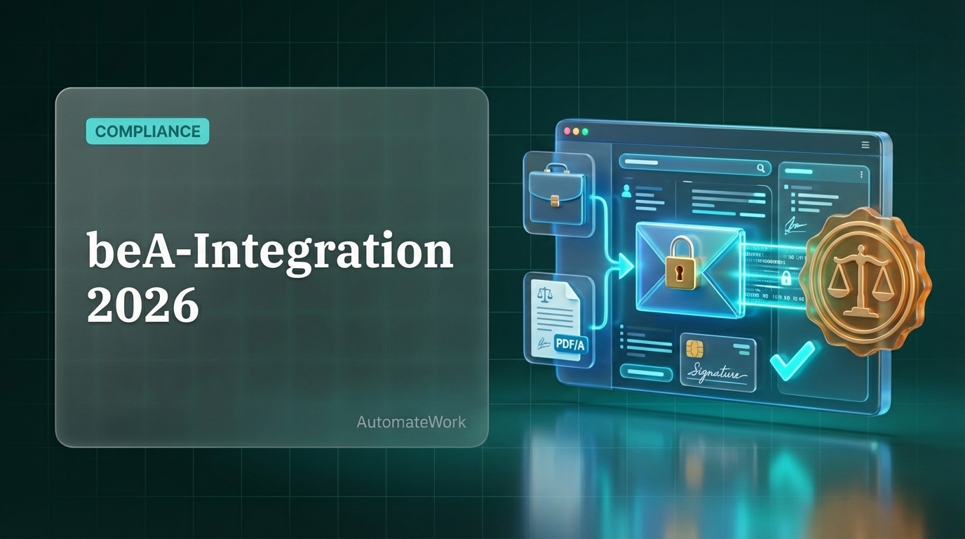 beA-Integration 2026: Was Ihre Software können muss