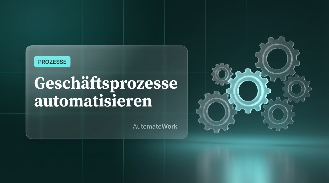 Geschäftsprozesse automatisieren: Der Einstieg für den Mittelstand