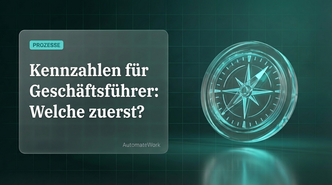 Kennzahlen für Geschäftsführer: Welche zuerst anschauen?
