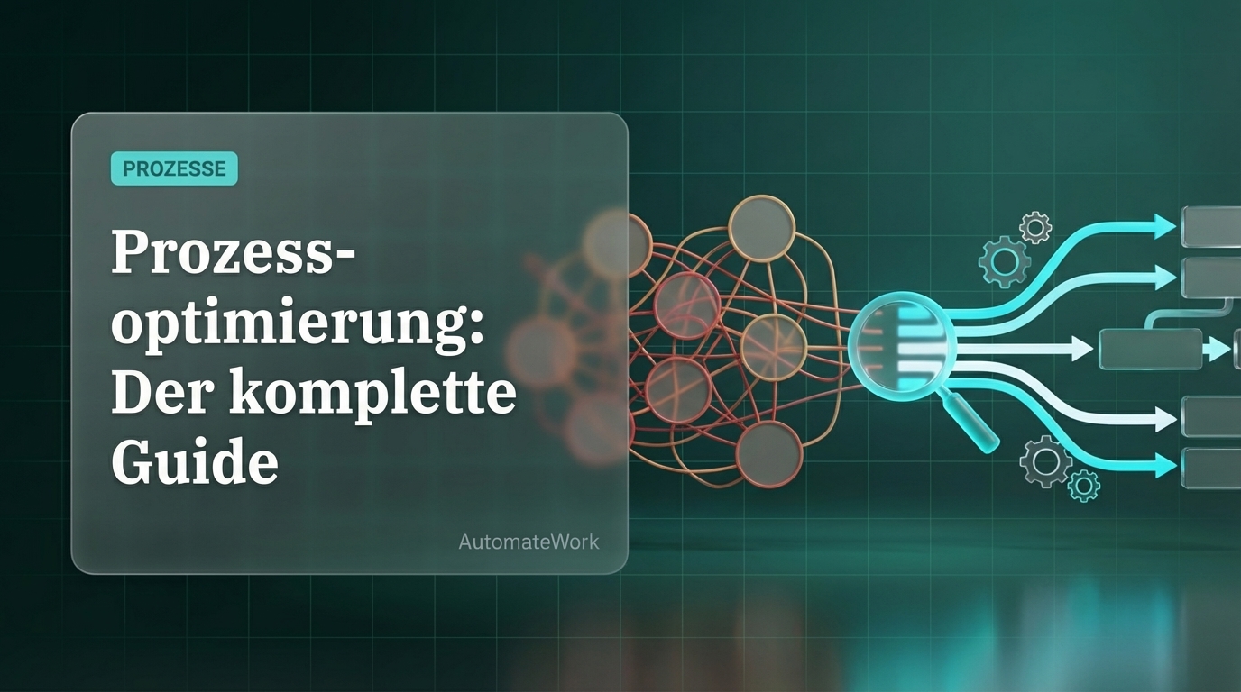 Prozessoptimierung: Der komplette Guide für den Mittelstand