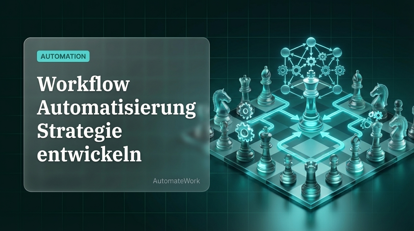 Workflow Automatisierung Strategie entwickeln: Framework für den Mittelstand